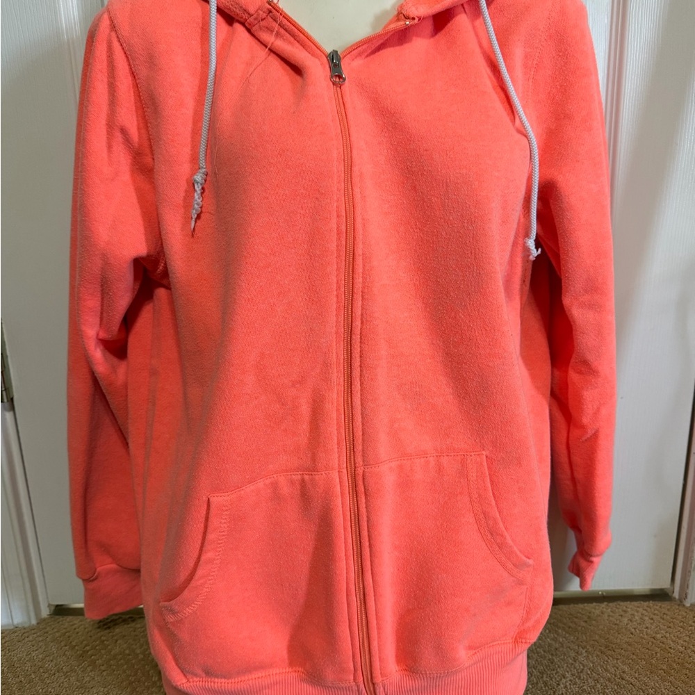 Bobbie Brooks Vibrant Coral Ladies' Hoodie